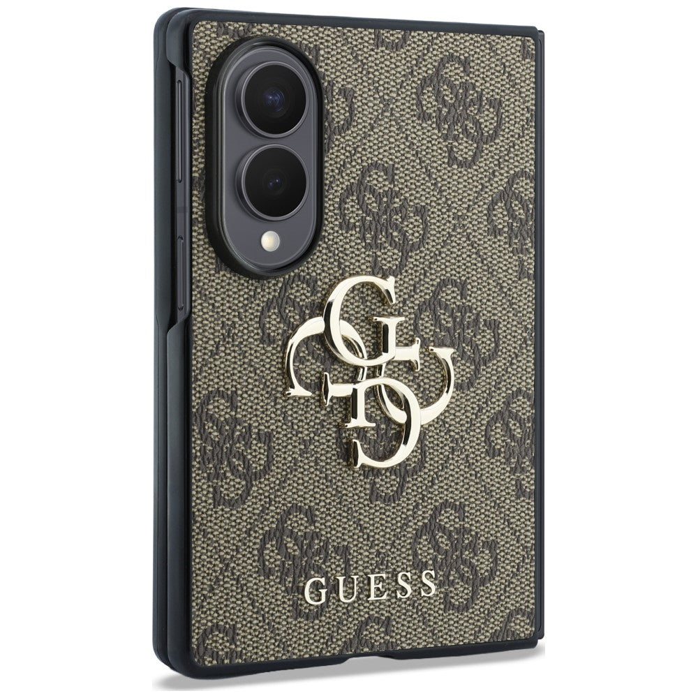 Husa de protectie Guess Hardcase 4G Big Logo compatibil cu Samsung Galaxy Z Fold8, Maro