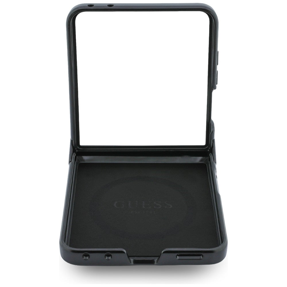 Husa de protectie Guess 4G Leather Classic compatibil cu Samsung Galaxy Z Flip8, Maro