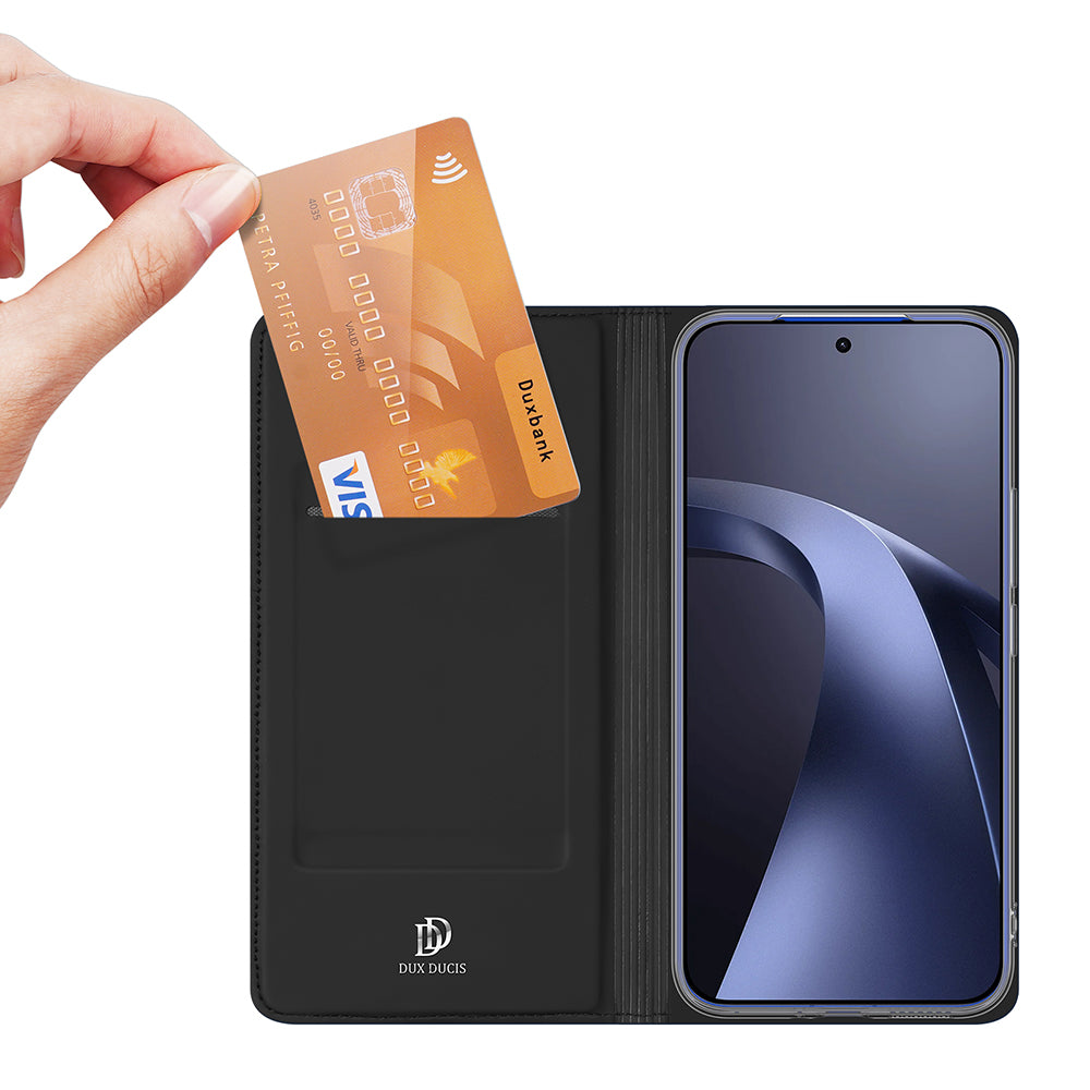 Husa de protectie Dux Ducis Skin Pro compatibil cu Xiaomi 17T Pro, Negru