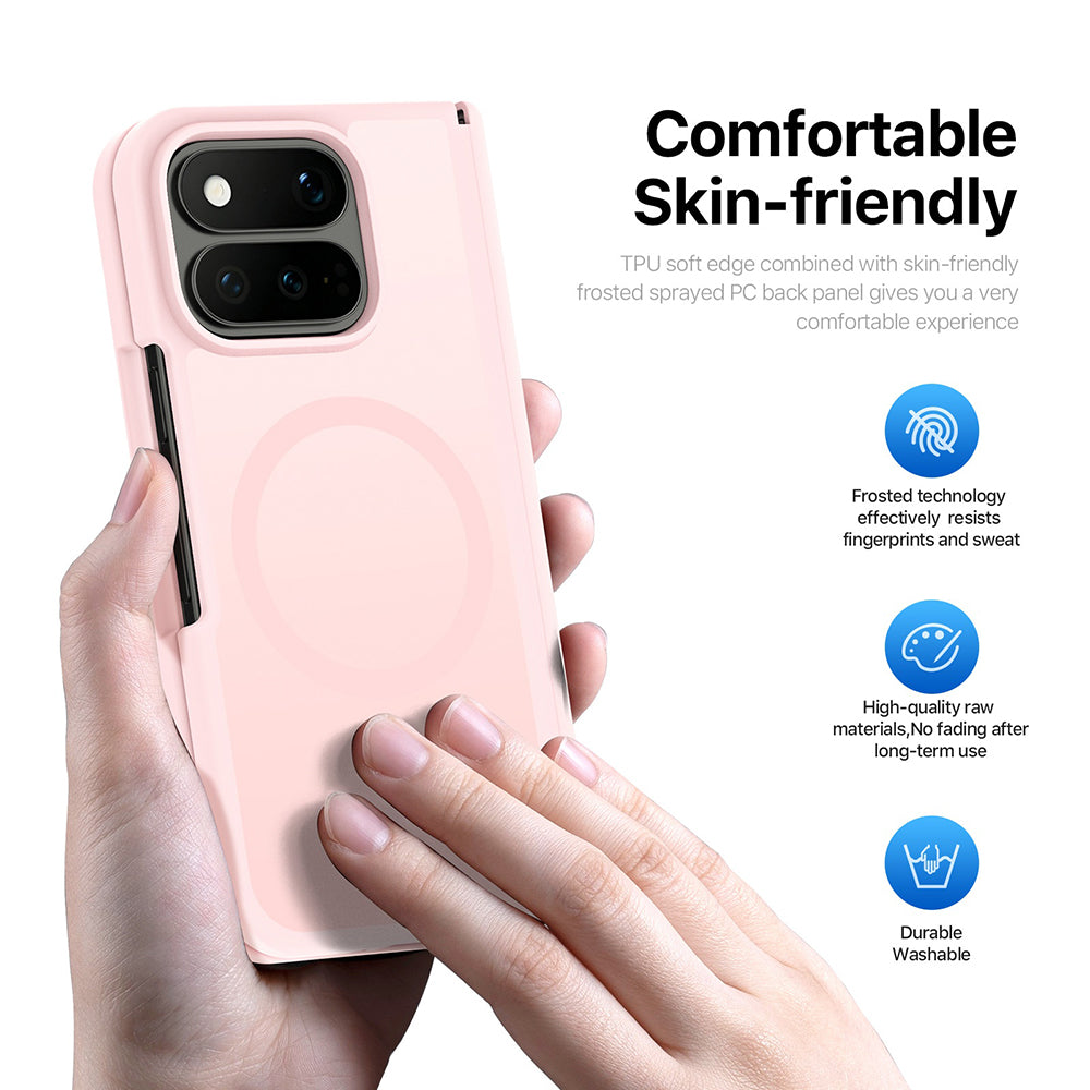 Husa de protectie Dux Ducis Yind MagSafe compatibil cu Google Pixel 11 Pro Fold, Gri