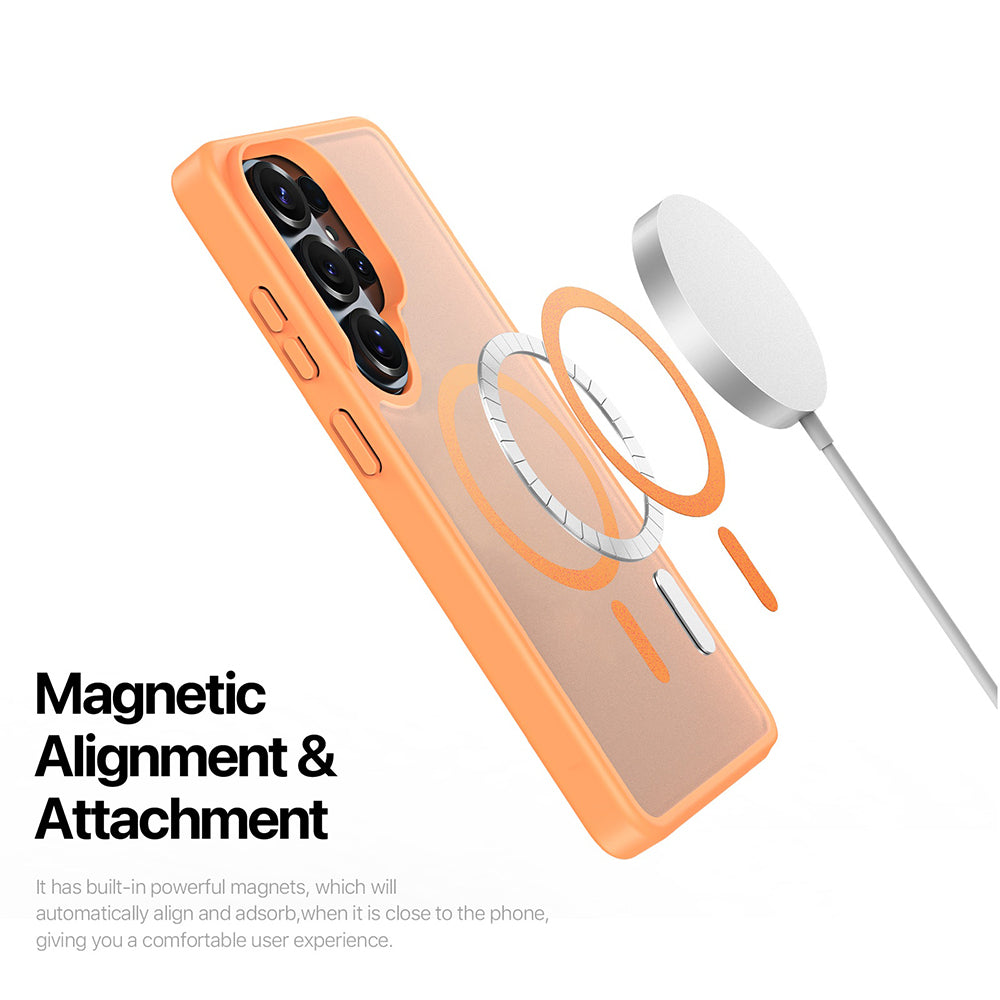 Husa de protectie Dux Ducis Yind MagSafe compatibil cu Samsung Galaxy S26 Ultra, Mov