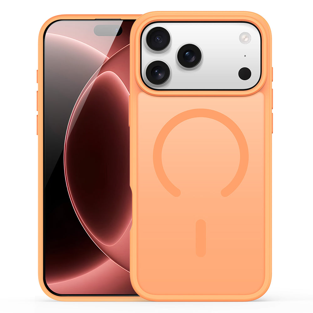 Husa de protectie Dux Ducis Yind MagSafe compatibil cu iPhone 18 Pro / iPhone 17 Pro, Portocaliu
