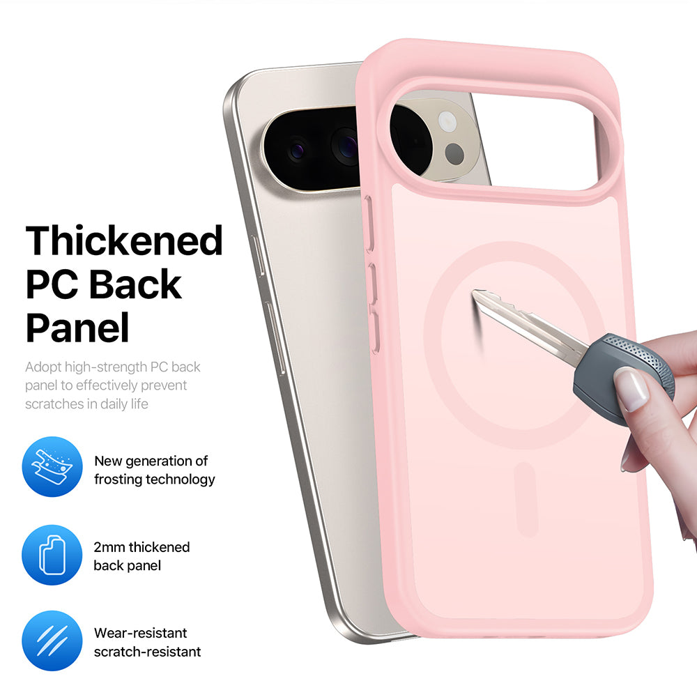 Husa de protectie Dux Ducis Yind MagSafe compatibil cu Google Pixel 11 Pro XL / 10 Pro XL / 9 Pro XL, Roz