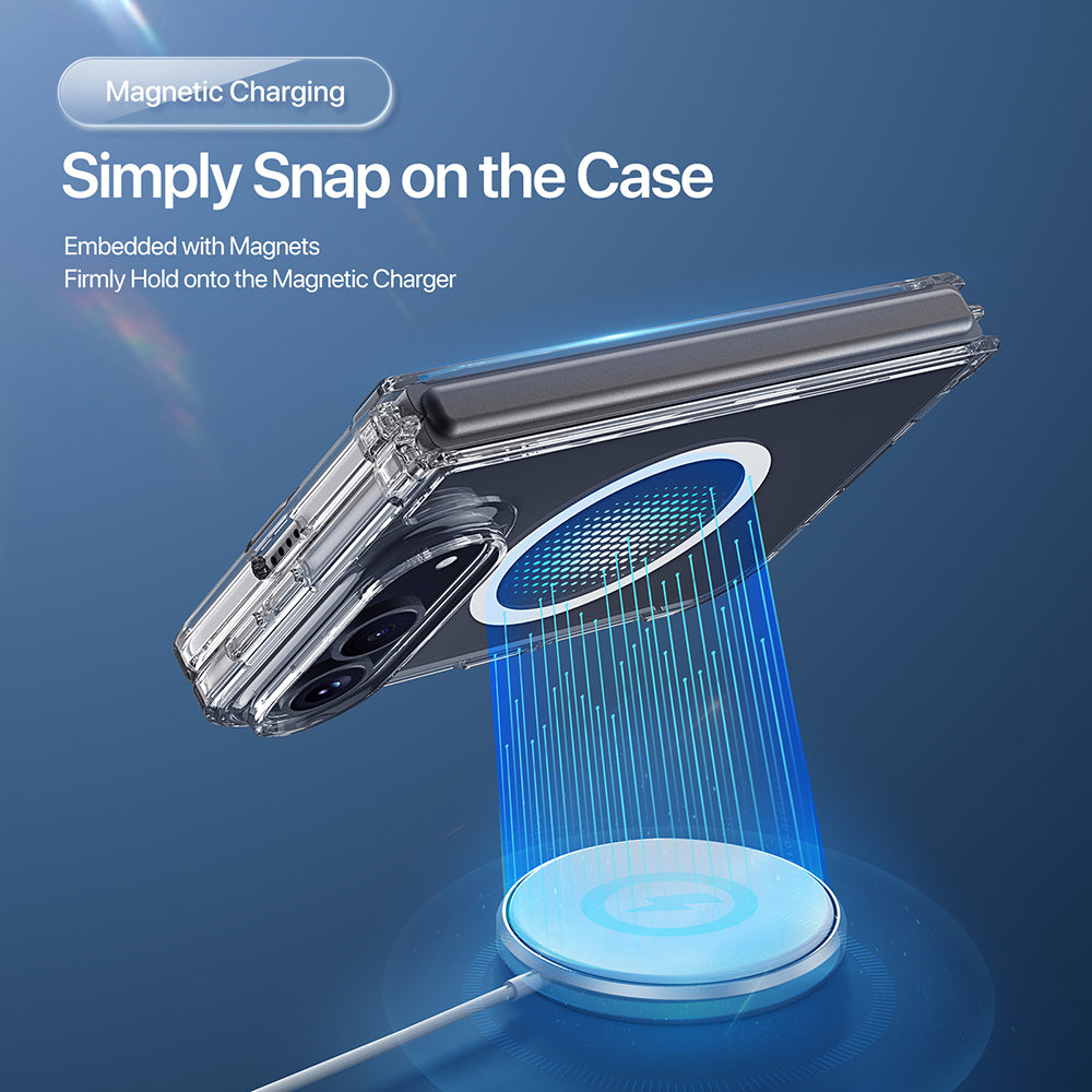 Husa de protectie Dux Ducis Clin MagSafe compatibil cu iPhone Duo, Transparent