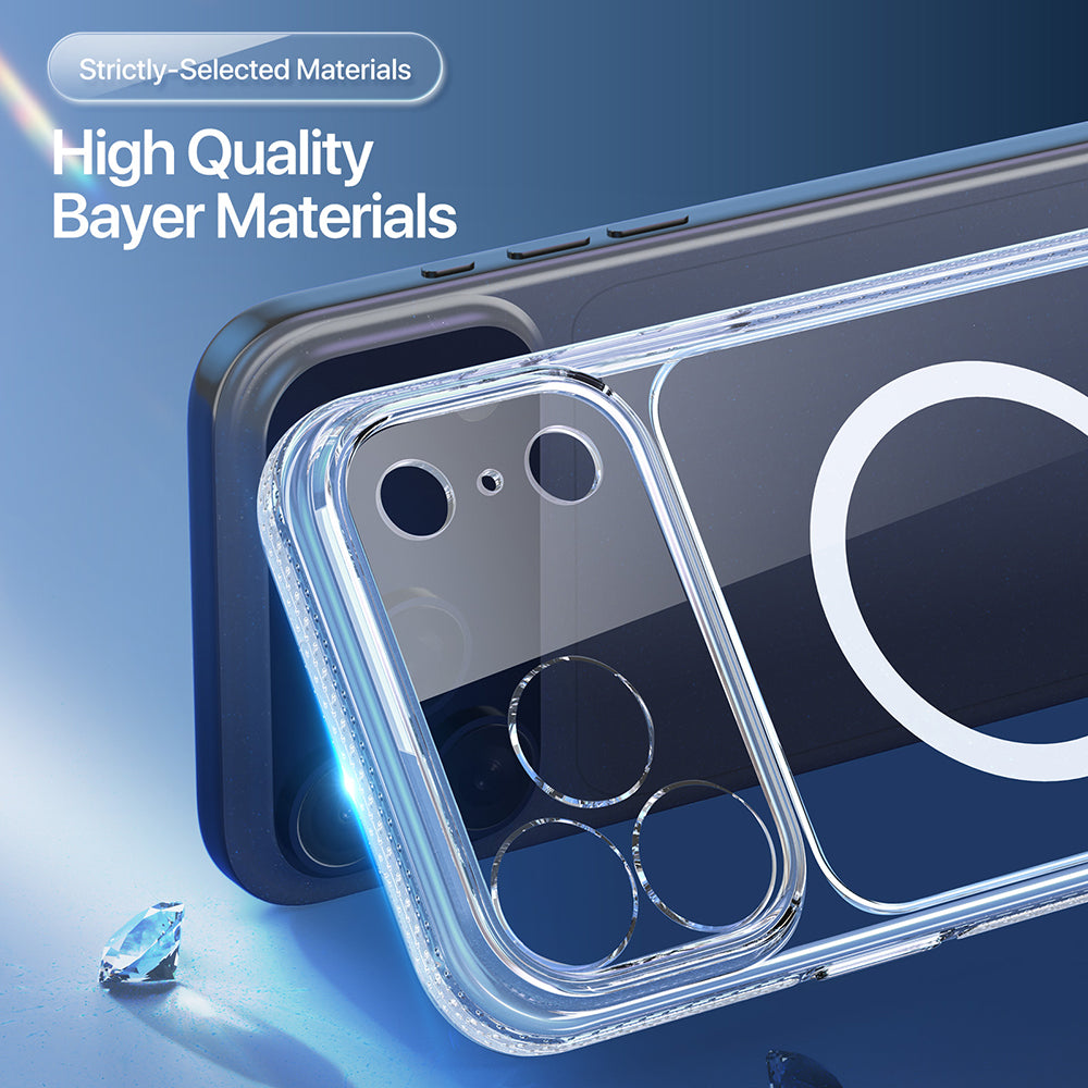 Husa de protectie Dux Ducis Clin MagSafe compatibil cu iPhone 18 Pro / iPhone 17 Pro, Transparent