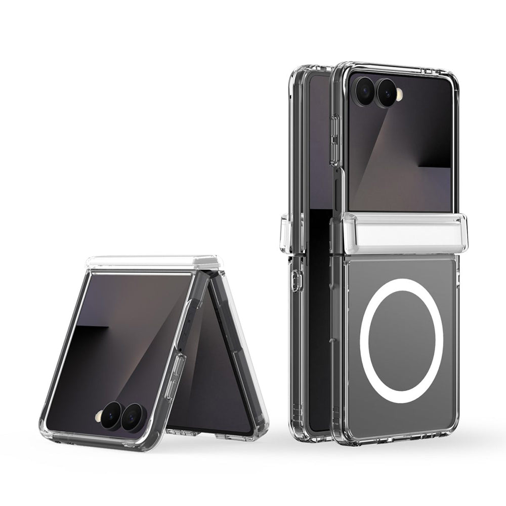 Husa de protectie Dux Ducis Clin Magnetic Series compatibil cu Samsung Galaxy Z Flip8, Transparent