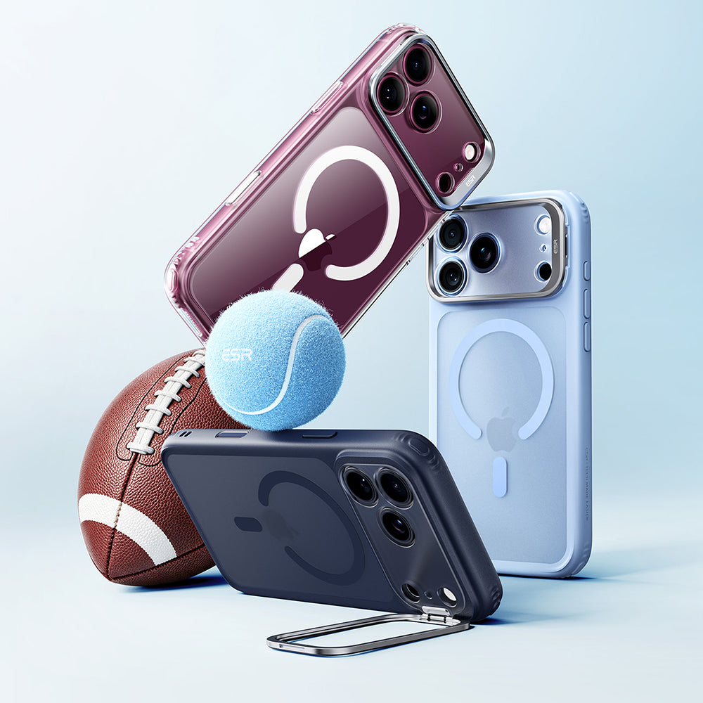 Husa de protectie ESR compatibil cu iPhone 17 Pro / iPhone 18 Pro, Albastru