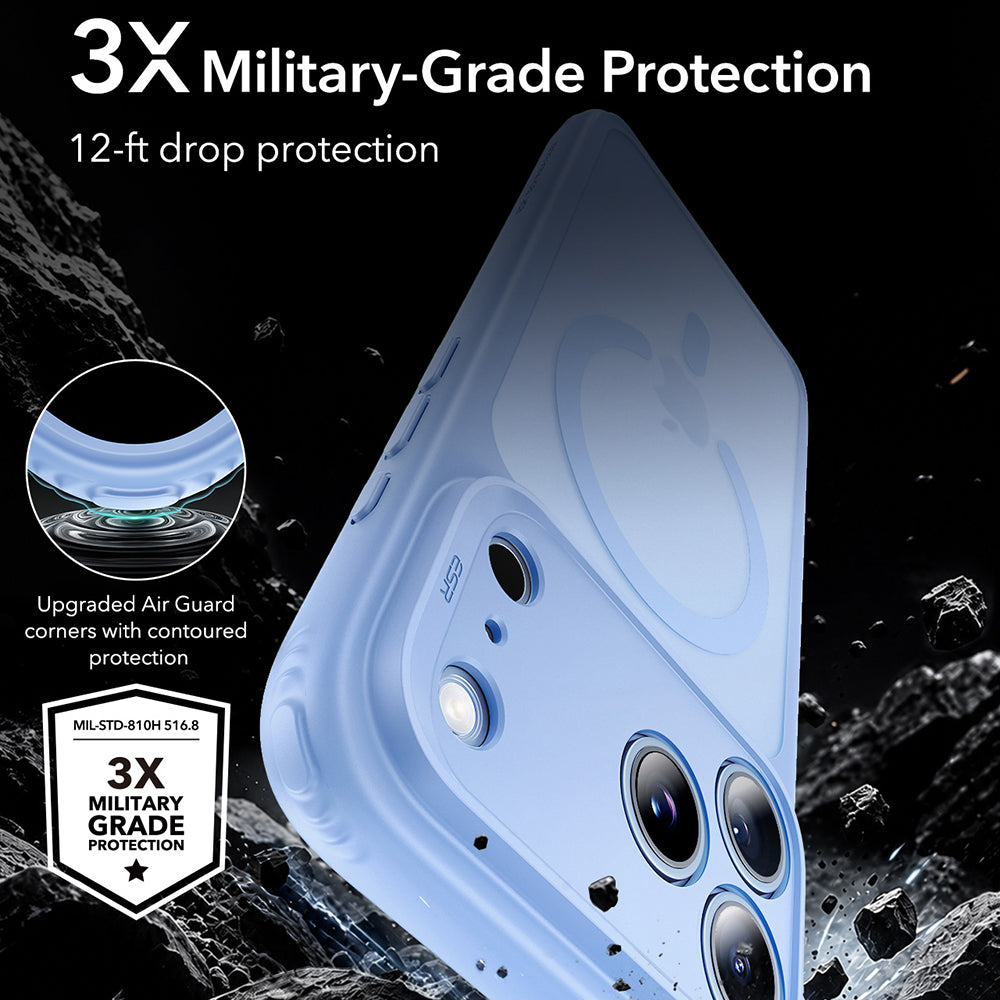 Husa de protectie ESR Classic Hybrid HaloLock compatibil cu iPhone 17 Pro Max / iPhone 18 Pro Max, Roz