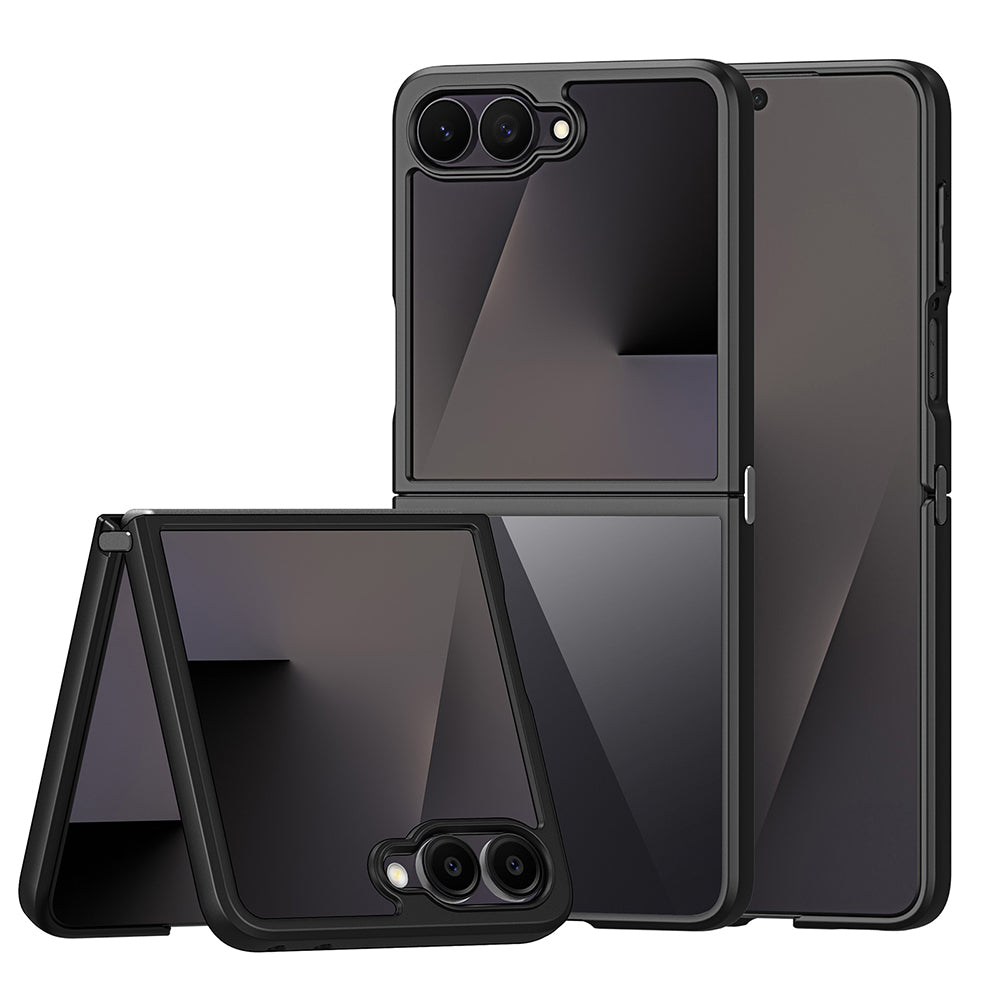 Husa de protectie Dux Ducis Aimo compatibil cu Samsung Galaxy Z Flip8, Negru