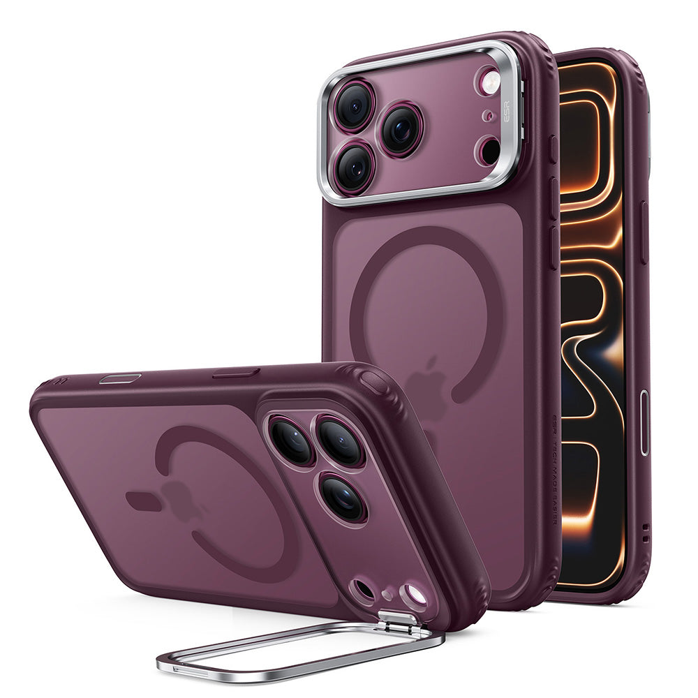 Husa de protectie ESR Classic Hybrid compatibil cu iPhone 17 Pro Max / iPhone 18 Pro Max, Bordo