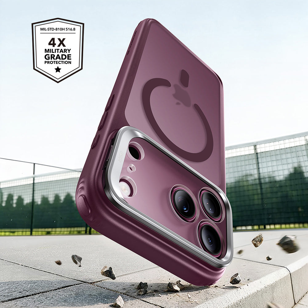 Husa de protectie ESR Classic Hybrid compatibil cu iPhone 17 Pro Max / iPhone 18 Pro Max, Bordo