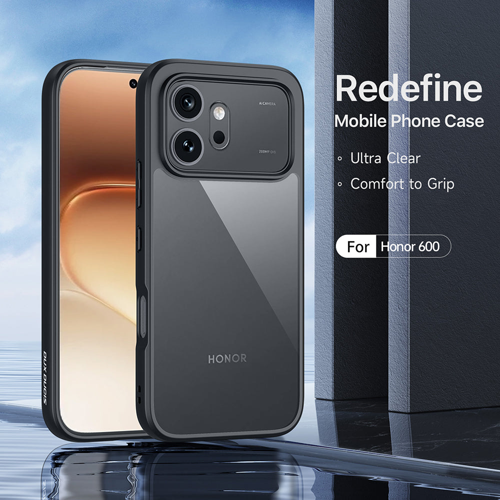 Husa de protectie Dux Ducis Aimo Series compatibil cu Honor 600, Negru