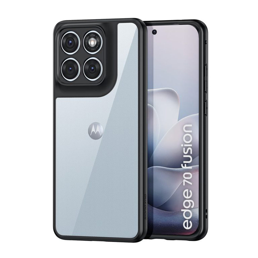 Husa de protectie Dux Ducis Aimo compatibil cu Motorola Edge 70 Fusion, Negru