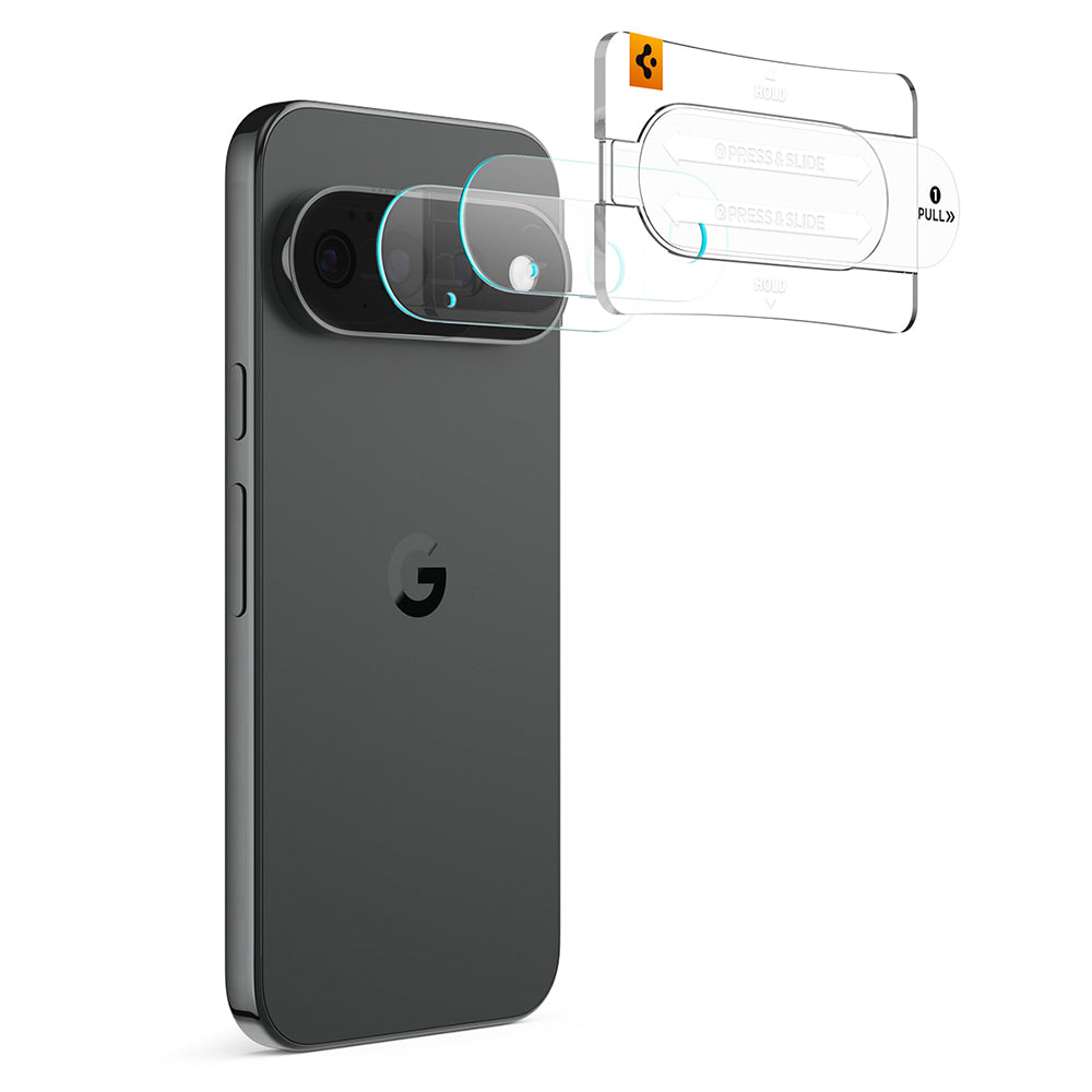 Folie de protectie Spigen compatibil cu Google Pixel 11 Pro, Negru