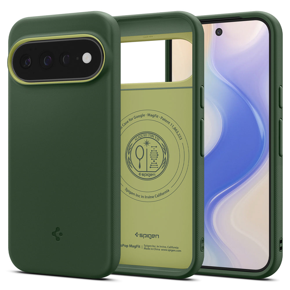 Husa de protectie Spigen Caseology Nano Pop MagSafe compatibil cu Google Pixel 11 Pro XL, Verde