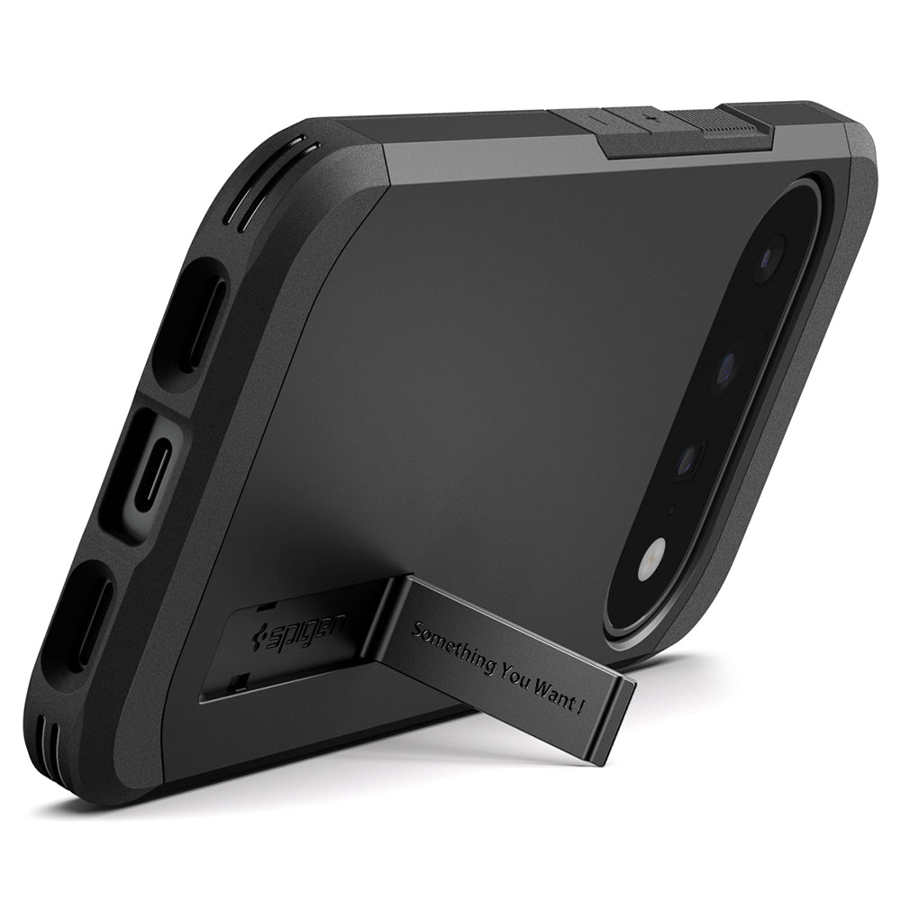 Husa de protectie Spigen Tough Armor compatibil cu Google Pixel 11, Negru
