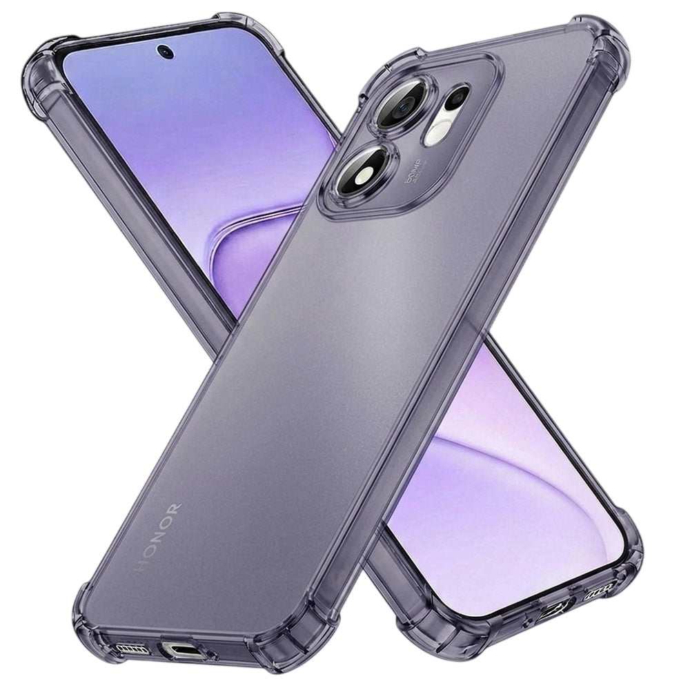 Husa de protectie Techsuit compatibil cu Honor 600 Smart, Negru Fumuriu