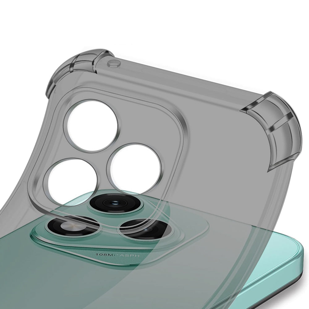 Husa de protectie Techsuit compatibil cu Honor 600 Smart, Negru Fumuriu
