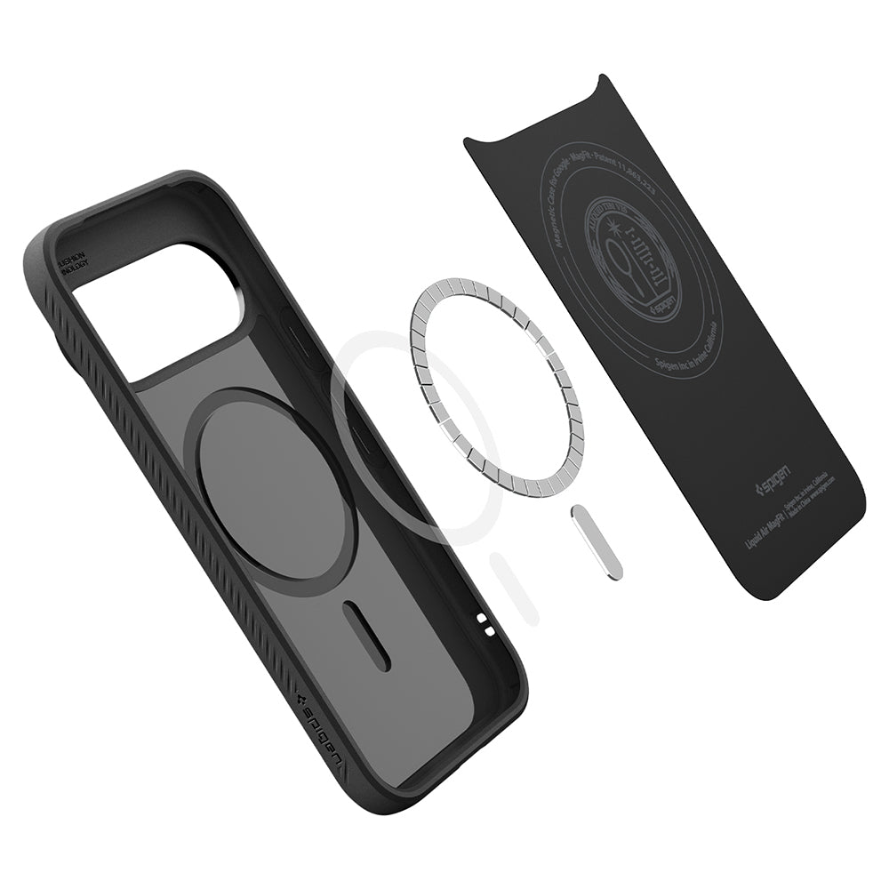 Husa de protectie Spigen Liquid Air compatibil cu Google Pixel 11 Pro, Negru