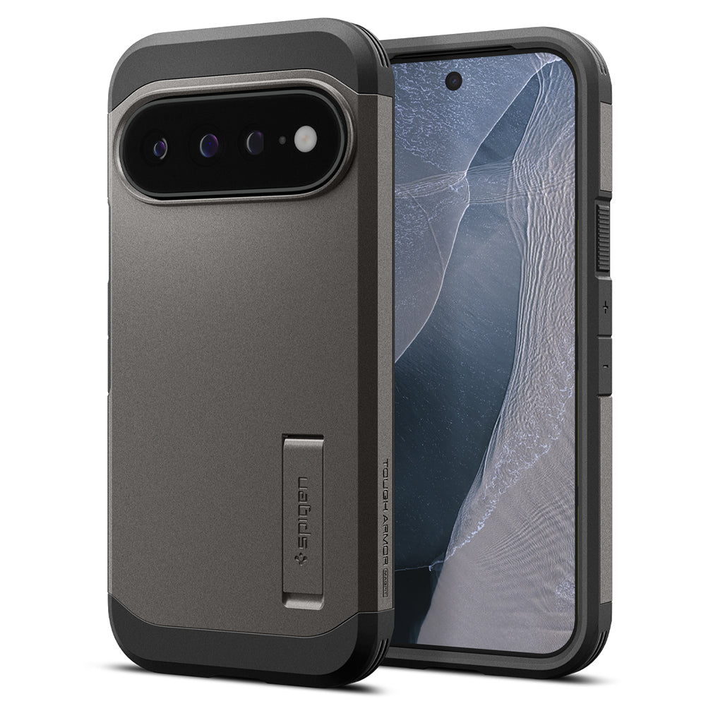Husa de protectie Spigen Tough Armor compatibil cu Google Pixel 11 Pro XL, Gri