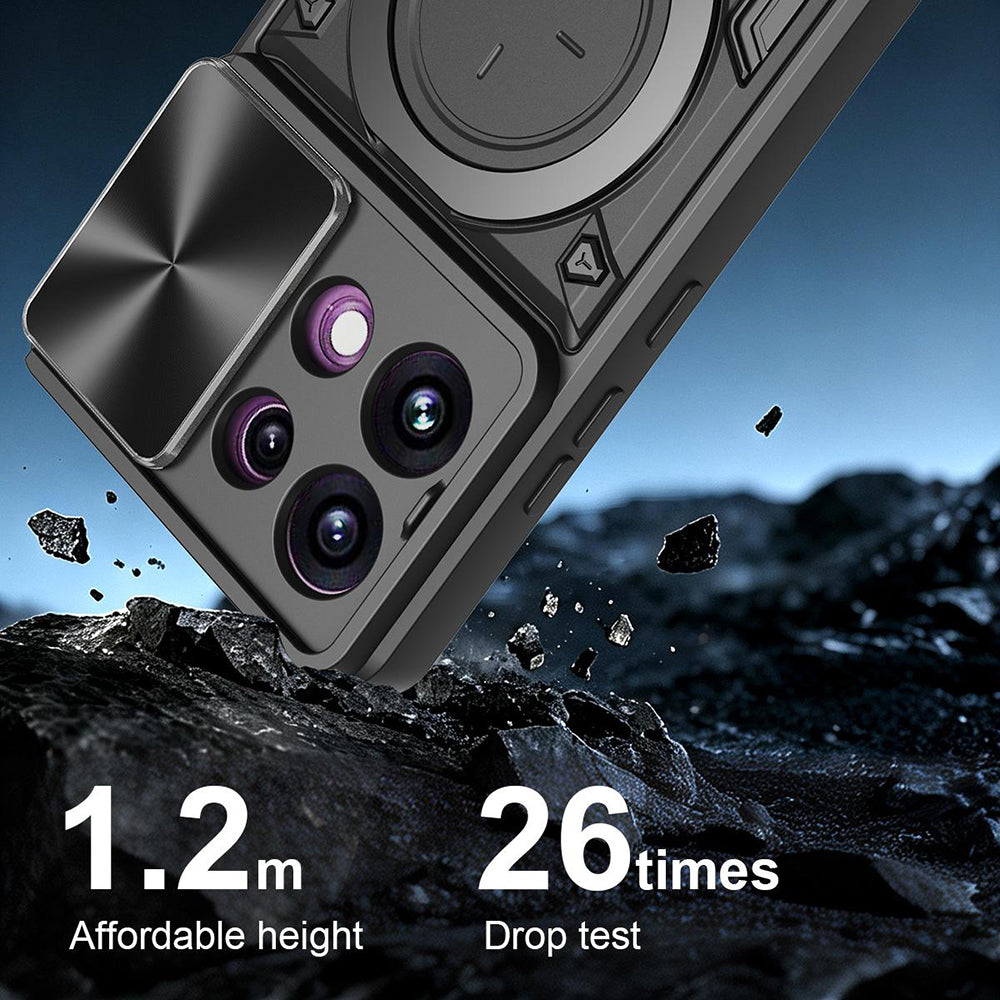 Husa de protectie Techsuit CamGuard Pro compatibil cu Oppo Reno16 F / Reno16 FS, Albastru