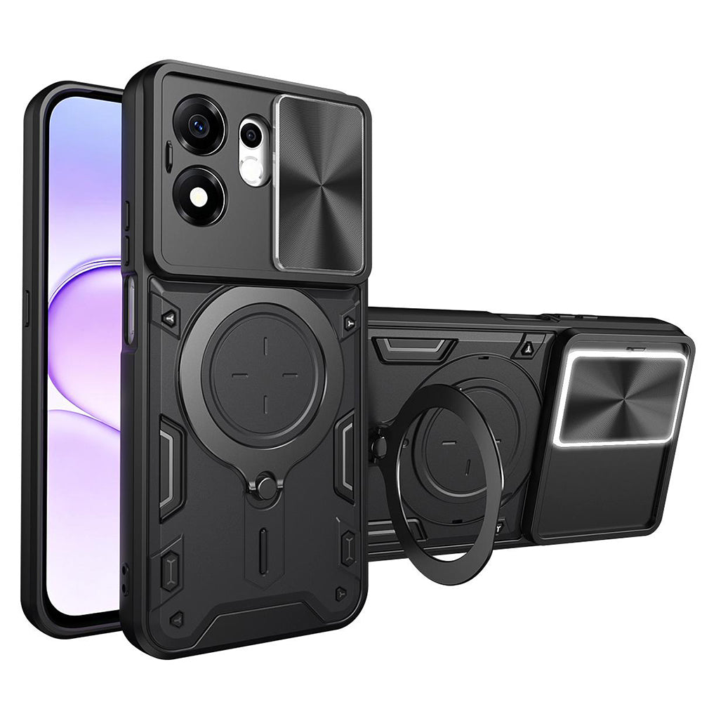 Husa de protectie Techsuit CamGuard Pro compatibil cu Honor 600 Smart, Negru