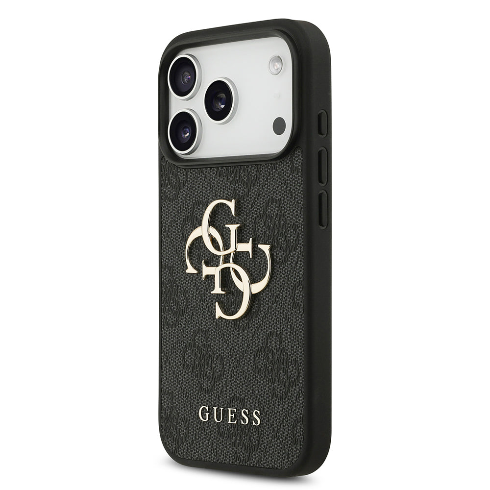 Husa de protectie Guess Hardcase 4G compatibil cu iPhone 18 Pro, Negru