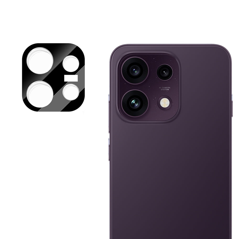 Folie de protectie Techsuit Full Camera Glass compatibil cu Oppo Reno16 F / Reno16 FS, Negru