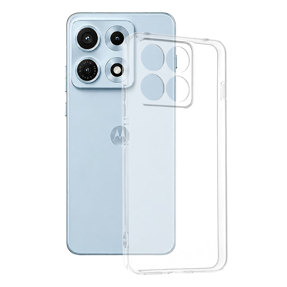 Husa de protectie Techsuit Clear Silicone compatibil cu Motorola Edge 70 Max, Transparent