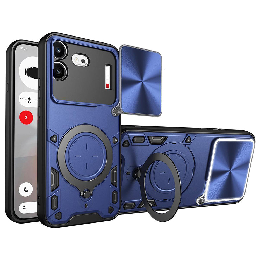 Husa de protectie Techsuit CamGuard Pro compatibil cu Nothing Phone (4b), Albastru