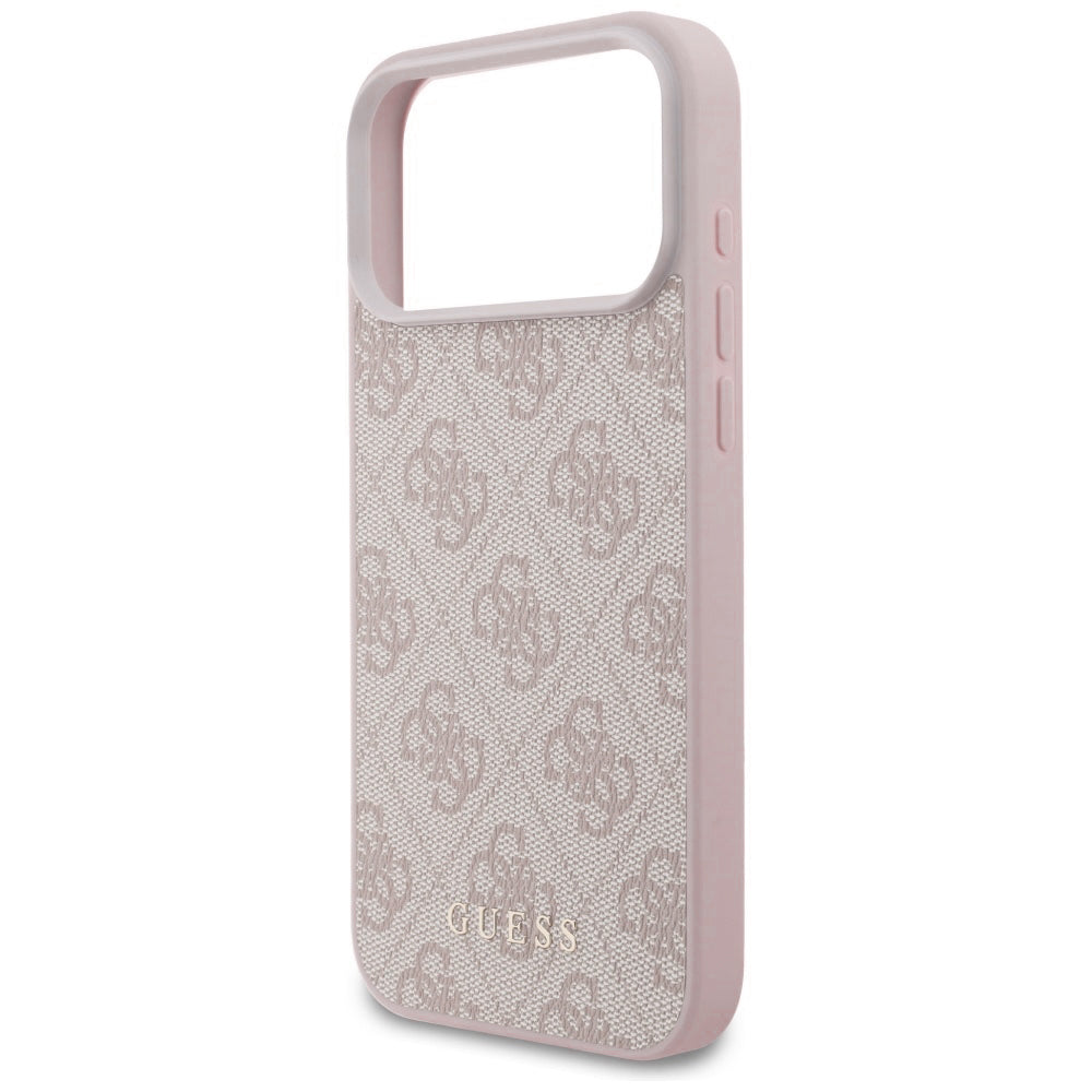 Husa de protectie Guess Hardcase 4G compatibil cu iPhone 18 Pro, Roz