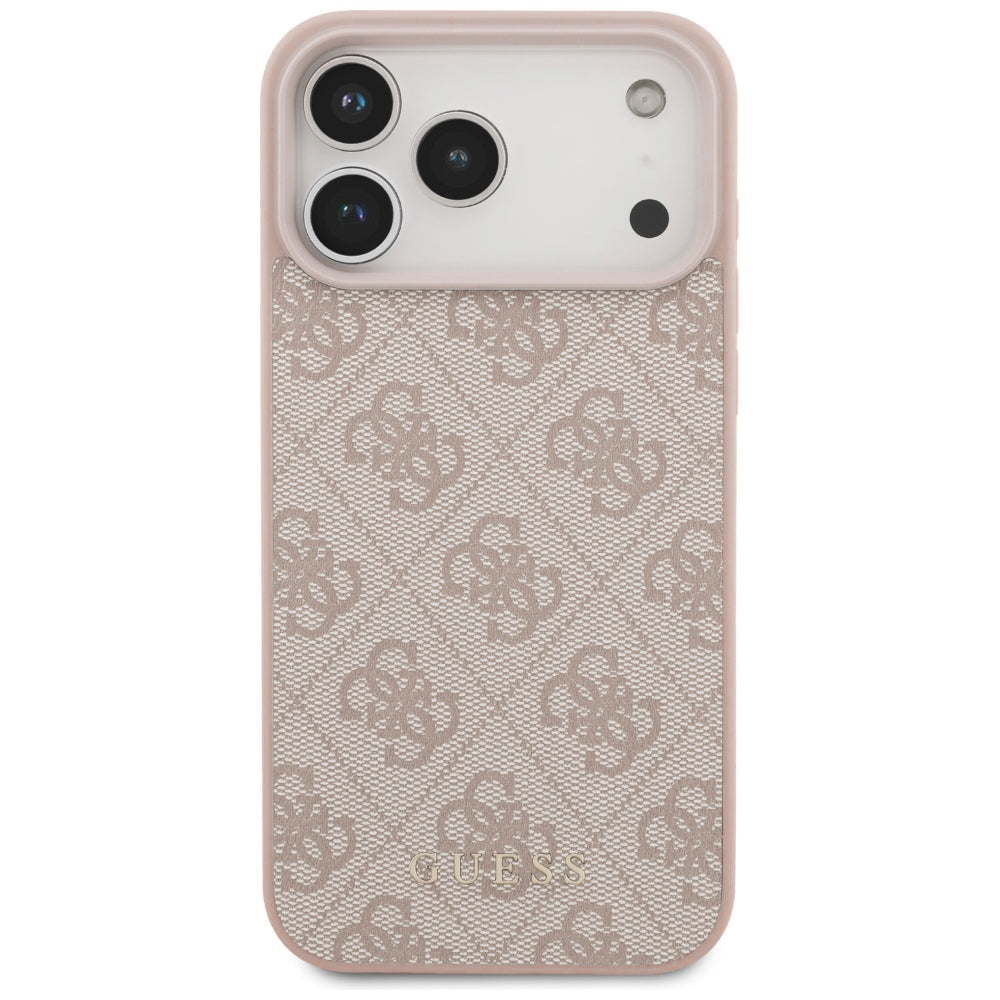 Husa de protectie Guess Hardcase 4G compatibil cu iPhone 18 Pro Max, Roz