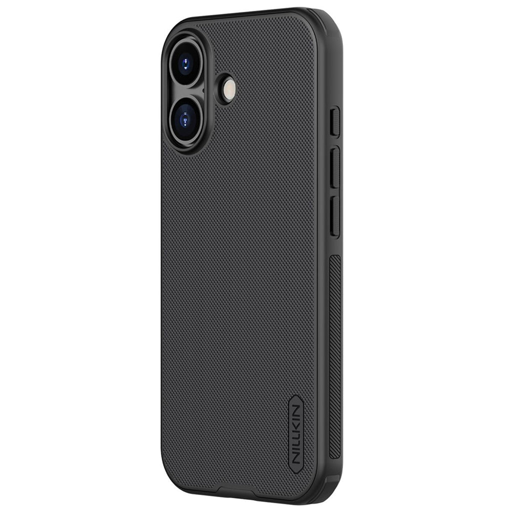 Husa de protectie Nillkin Super Frosted Shield Pro compatibil cu iPhone 17, Negru
