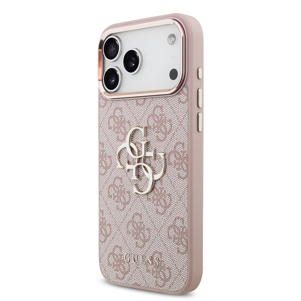 Husa de protectie Guess Hardcase 4G compatibil cu iPhone 18 Pro, Roz