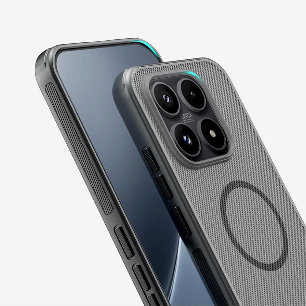 Husa de protectie Nillkin Super Frosted Shield Pro compatibil cu Xiaomi 17, Negru Transparent