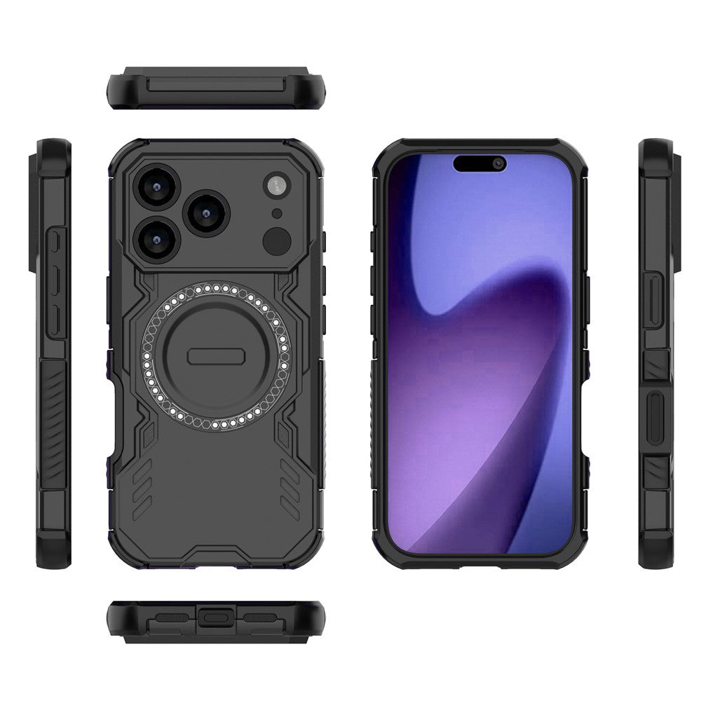 Husa de protectie Techsuit ArmorMag compatibil cu iPhone 17 Pro Max / iPhone 18 Pro Max, Negru