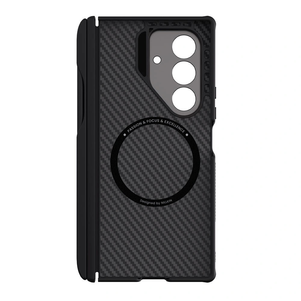 Husa de protectie Nillkin CarboProp compatibil cu Samsung Galaxy Z Fold7, Negru