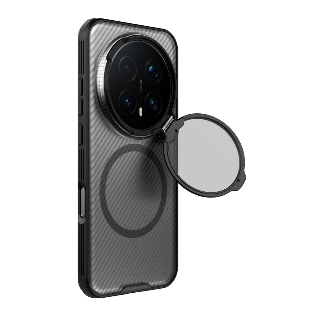 Husa de protectie Nillkin CamShield Prop Magnetic compatibil cu Honor Magic8 Pro, Negru Transparent