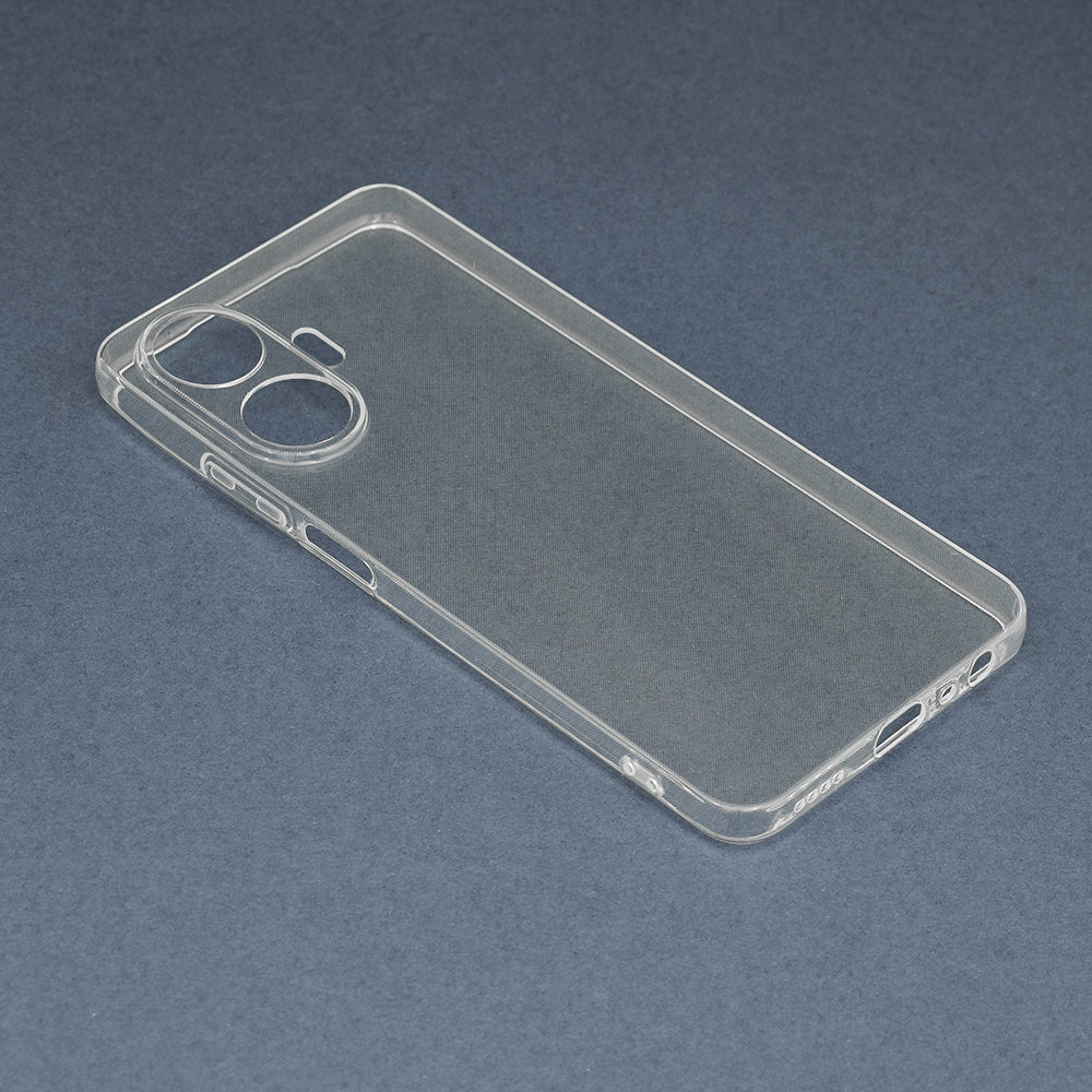 Husa de protectie Techsuit Clear Silicone compatibil cu Realme C55, Transparent