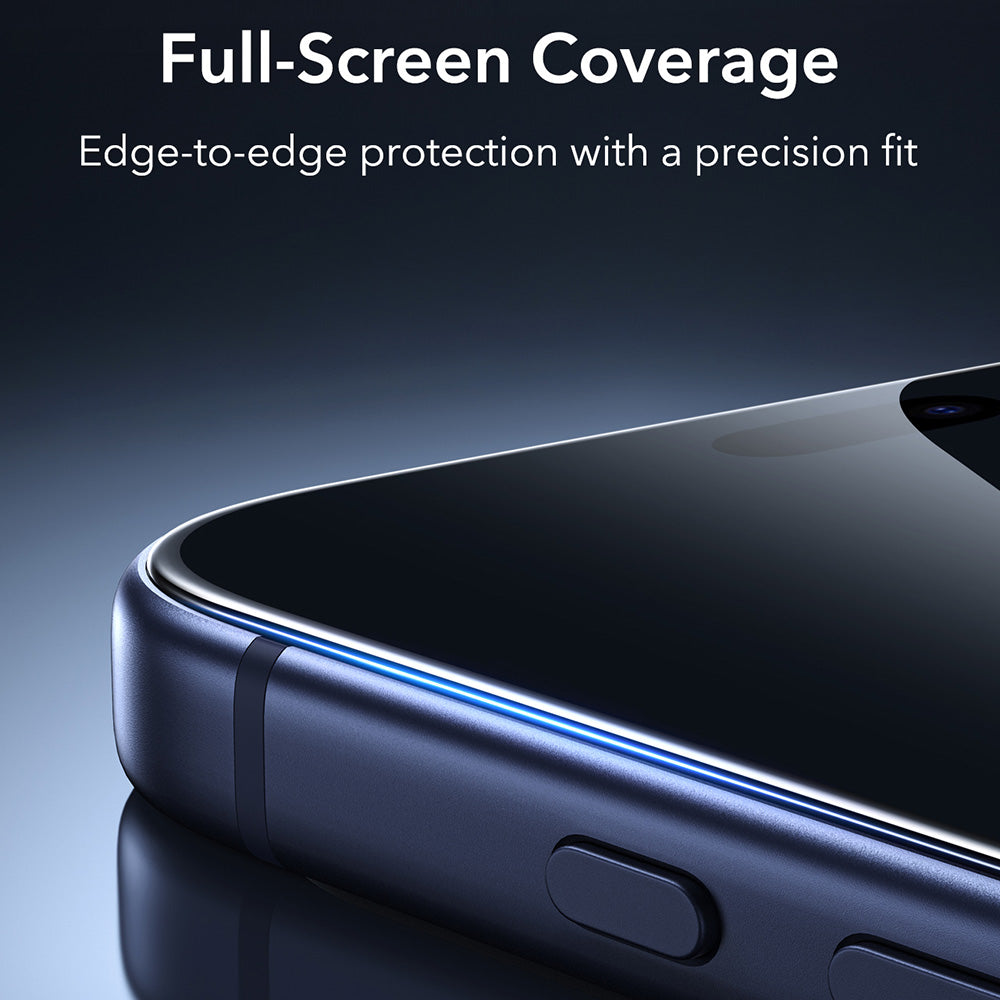 Folie de protectie ESR compatibil cu iPhone 18 Pro, Negru