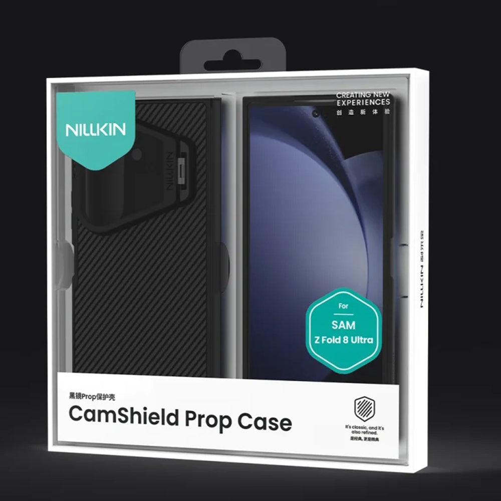 Husa de protectie Nillkin CamShield Prop compatibil cu Samsung Galaxy Z Fold8 Ultra, Negru