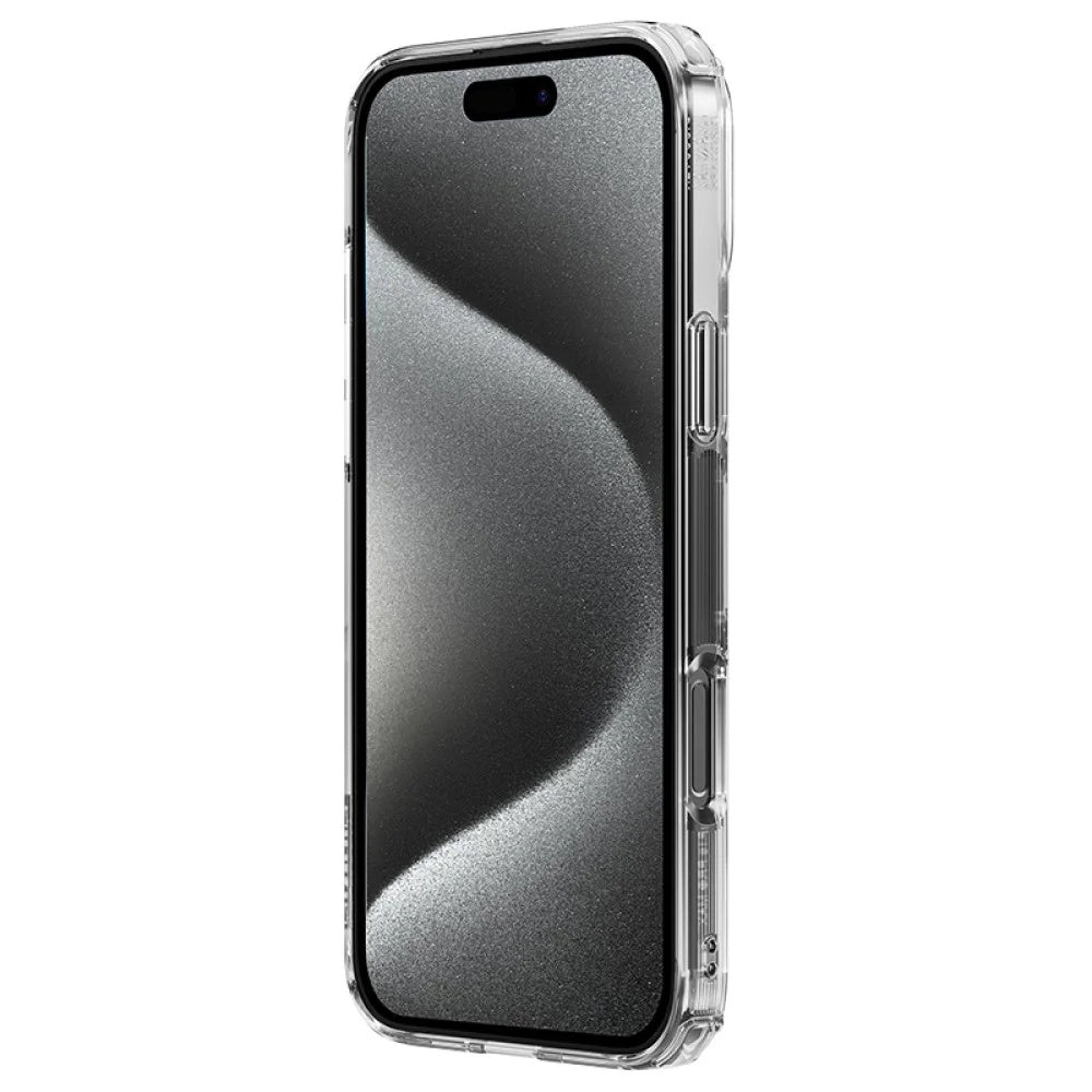 Husa de protectie Nillkin Nature compatibil cu iPhone 16 Pro, Transparent