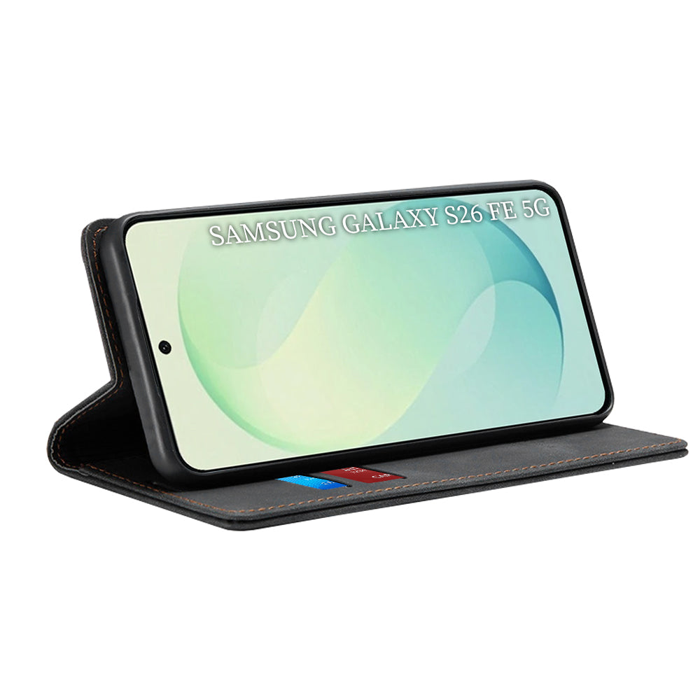 Husa de protectie Techsuit Confy Cover compatibil cu Samsung Galaxy S26 FE / S25 FE, Negru
