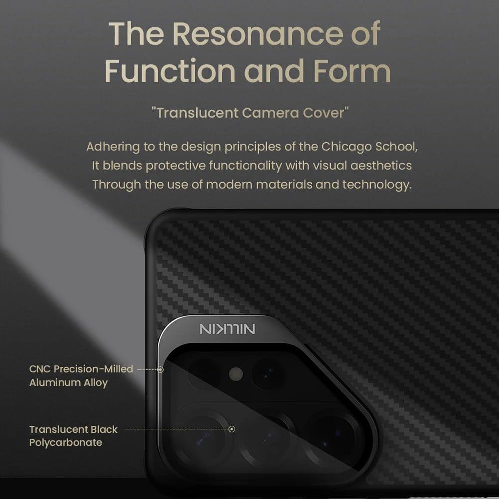 Husa de protectie Nillkin CarboProp compatibil cu Samsung Galaxy S26 Ultra, Negru