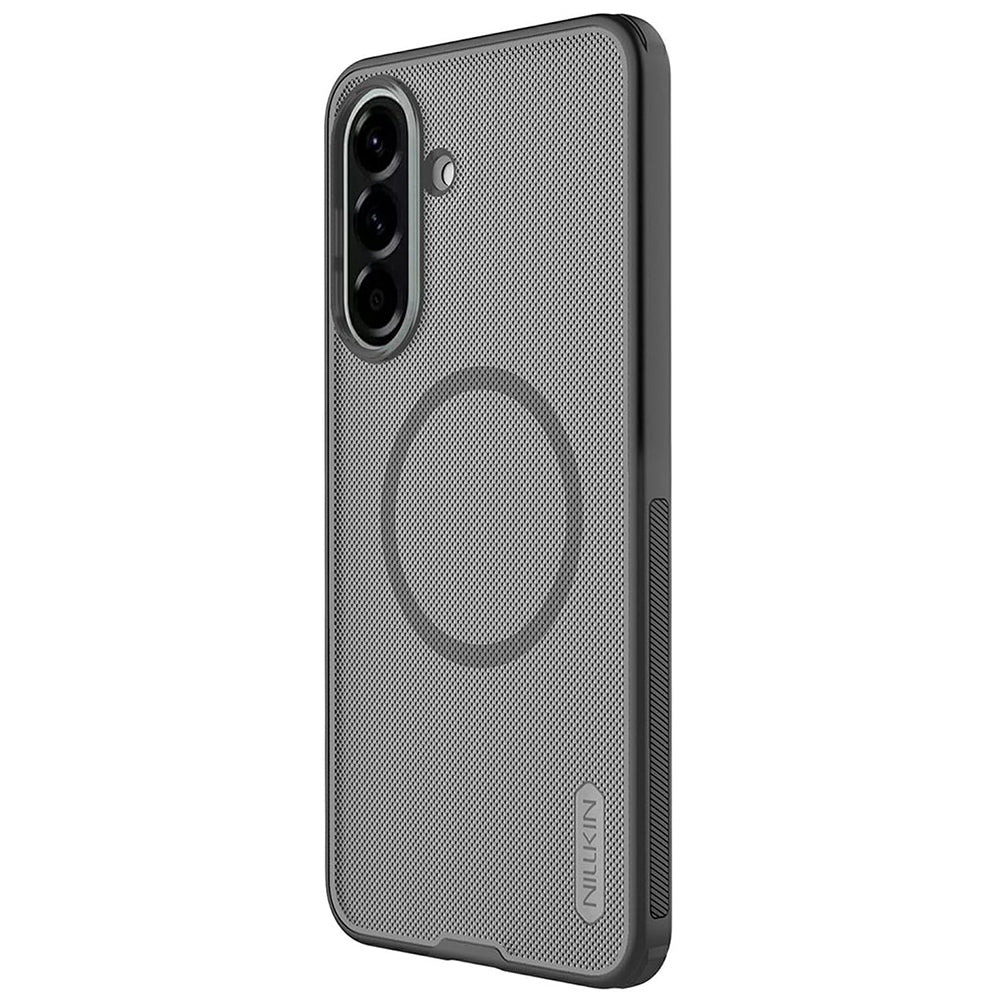 Husa de protectie Nillkin Super Frosted Shield Pro compatibil cu Samsung Galaxy A57 5G, Negru Transparent