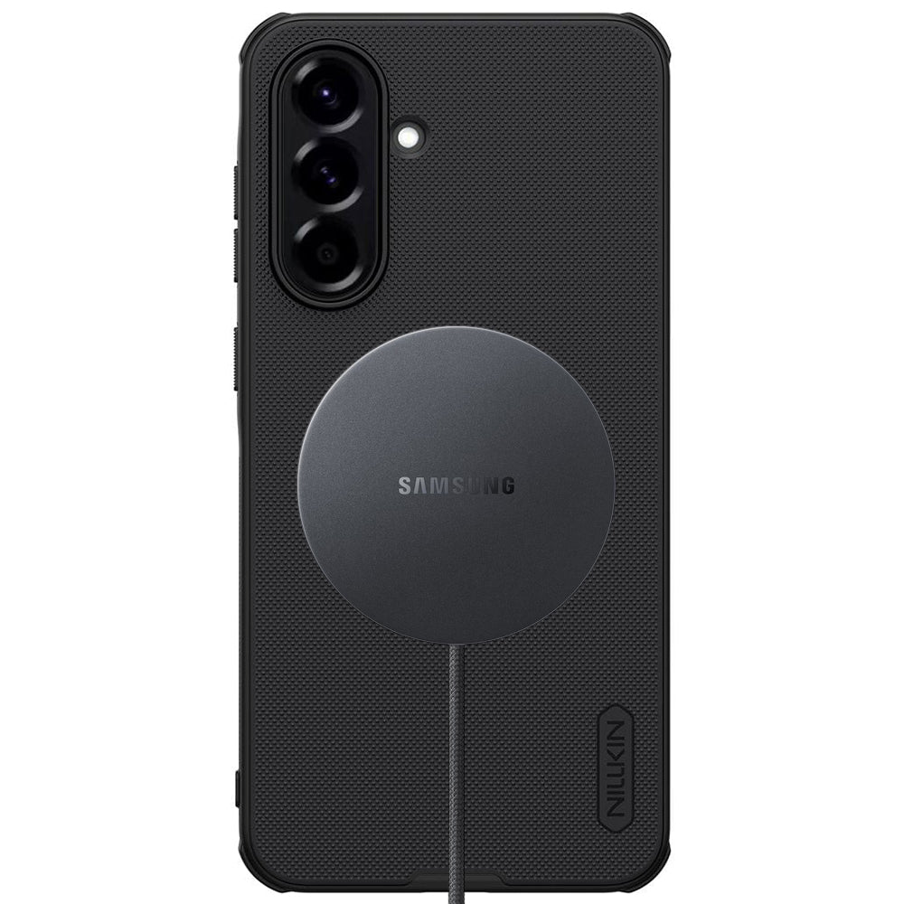 Husa de protectie Nillkin Super Frosted Shield Pro compatibil cu Samsung Galaxy A56 5G, Negru