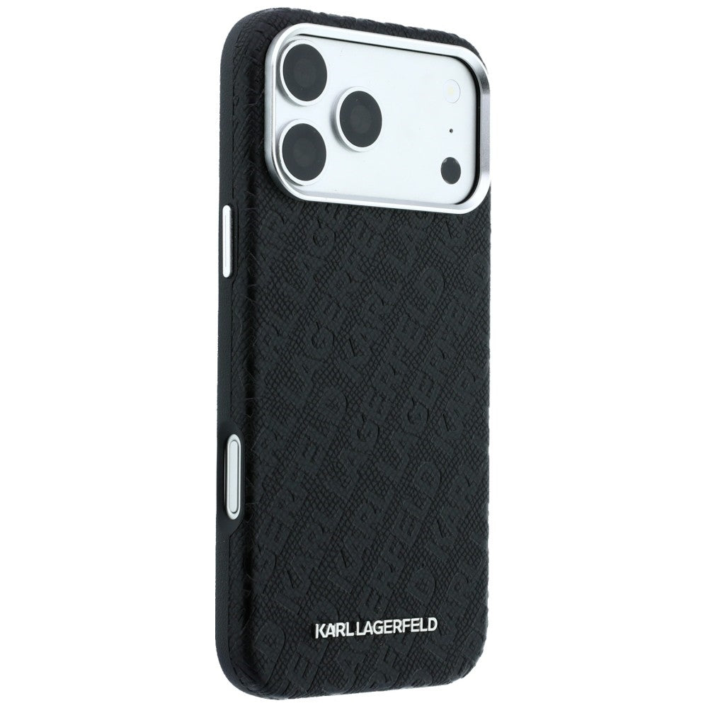 Husa de protectie Karl Lagerfeld compatibil cu iPhone 18 Pro / iPhone 17 Pro, Negru
