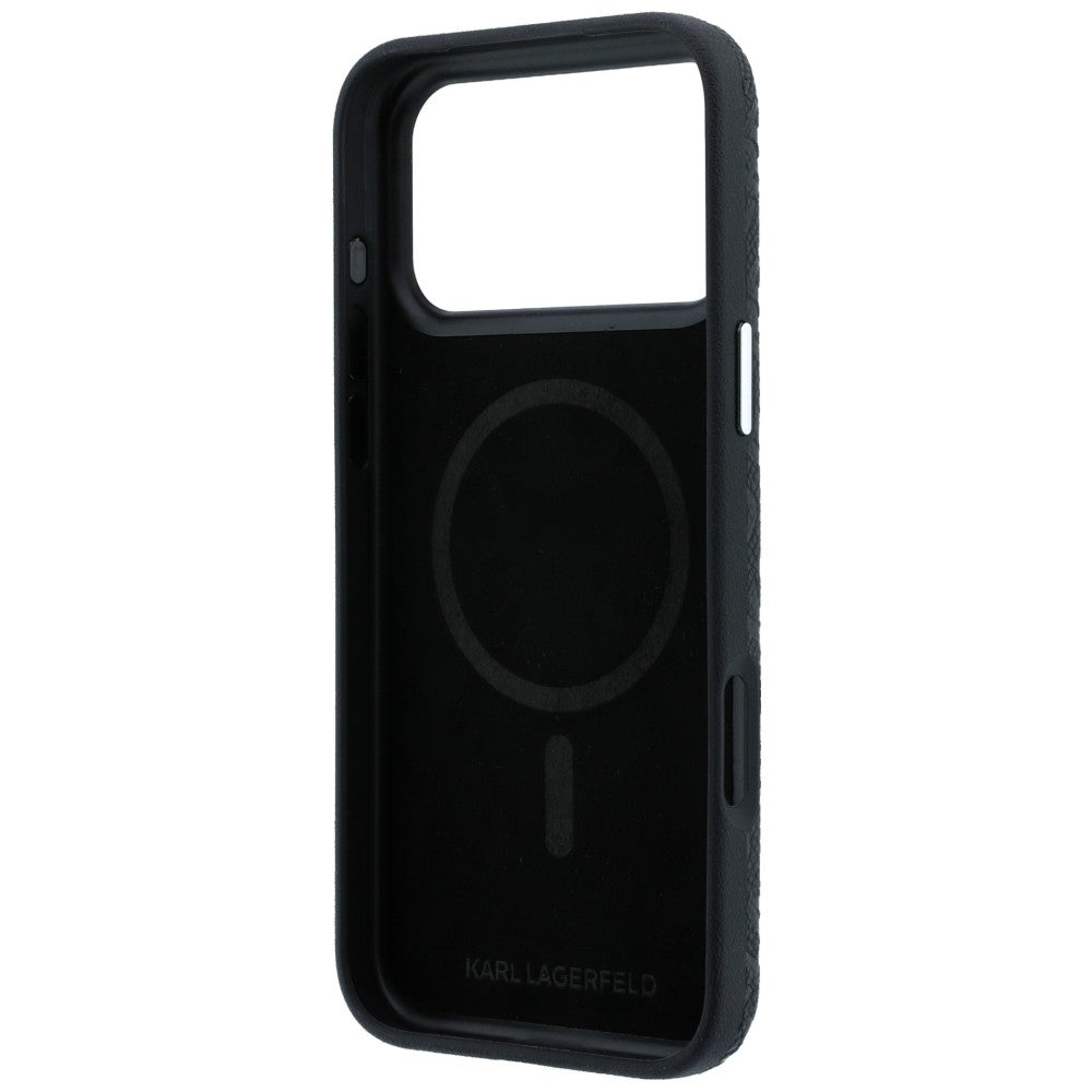 Husa de protectie Karl Lagerfeld compatibil cu iPhone 18 Pro / iPhone 17 Pro, Negru