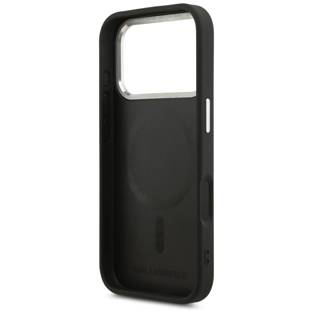 Husa de protectie Karl Lagerfeld compatibil cu iPhone 18 Pro / iPhone 17 Pro, Negru
