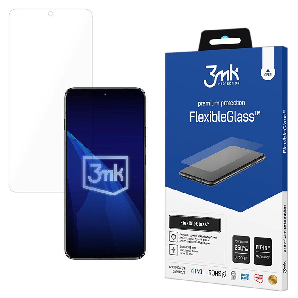 Folie de protectie 3mk FlexibleGlass compatibil cu Motorola Edge 70 Max, Transparent